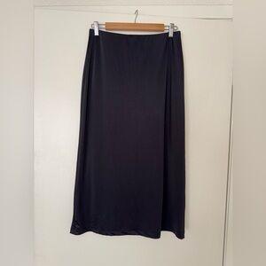 H&M Black Midi Skirt